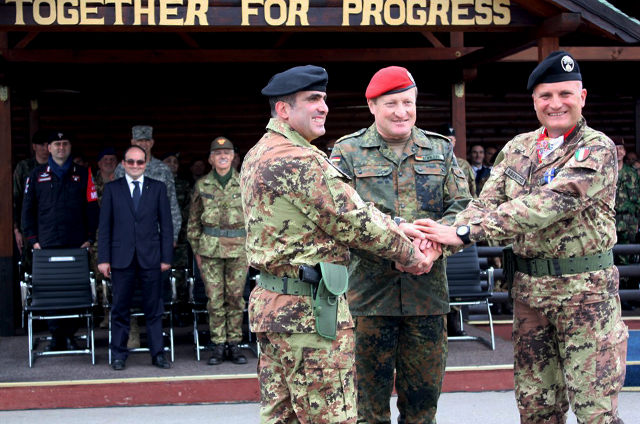 Cambio di Vertice in Kosovo al "Villaggio Italia"