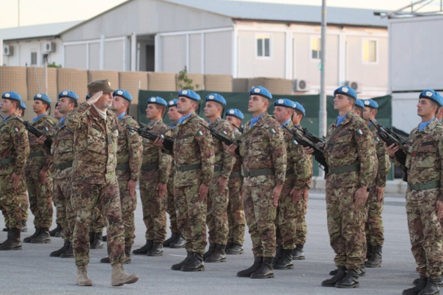 Libano/ Caschi Blu Italiani. Il Comandante COI in visita alla ‘Blue&nbsp;Line’