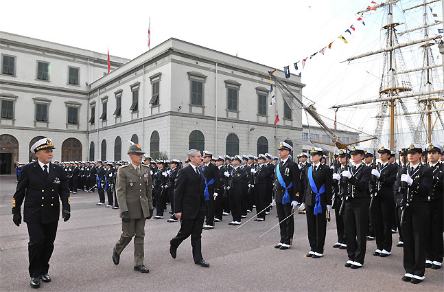 Marina Militare/ Accademia Navale di Livorno. Il giuramento di donne e&nbsp;uomini