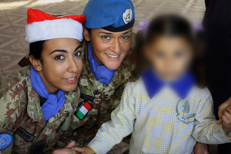 Libano/ 7° Bersaglieri. Natale presso la municipalità di As&nbsp;Samai’iyah