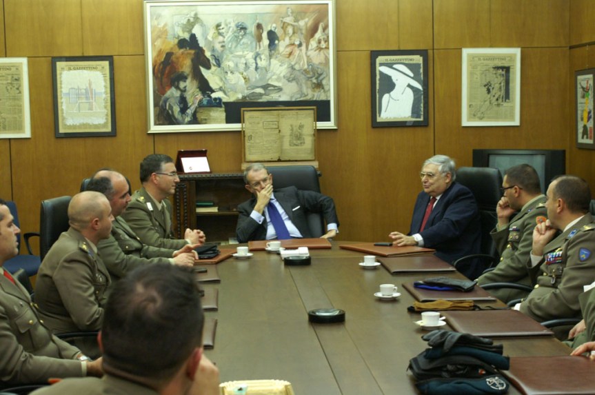 Esercito/ 1° FOD-Nord-Est. La Pubblica Informazione visita “Il Gazzettino” di&nbsp;Mestre