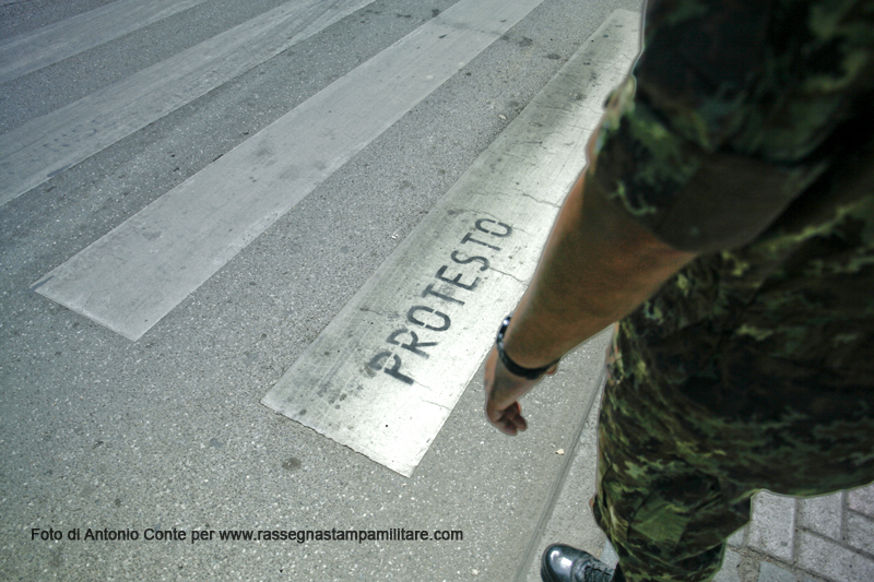 Kosovo/ Polizia di Frontiera. I manifestanti ne stigmatizzano la violenza&nbsp;usata
