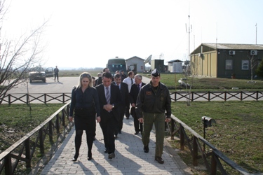 Kosovo/ Il Direttore dell’Aviazione Civile in visita all’aeroporto Militare&nbsp;A.M.I.Ko.