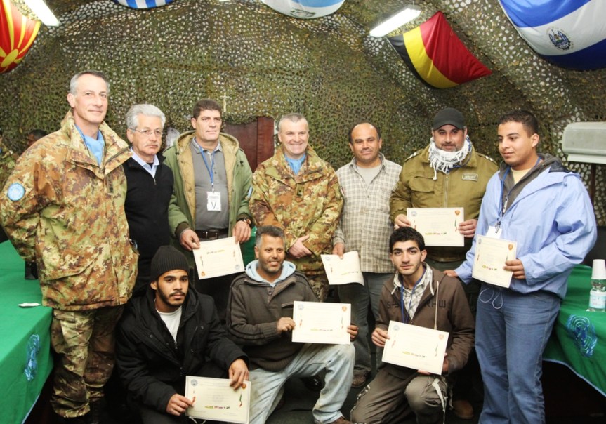 Libano/ Gruppi elettrogeni. Corso per la manutenzione per civili&nbsp;libanesi