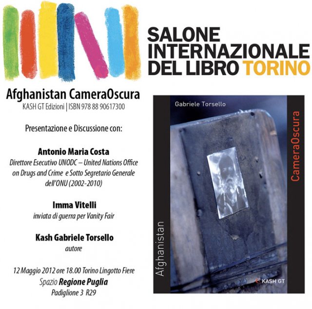 Torino/ Fiera del libro. I reporter Imma Vitelli e Gabriele Kash Torsello ospiti presso lo Spazio Regione&nbsp;Puglia