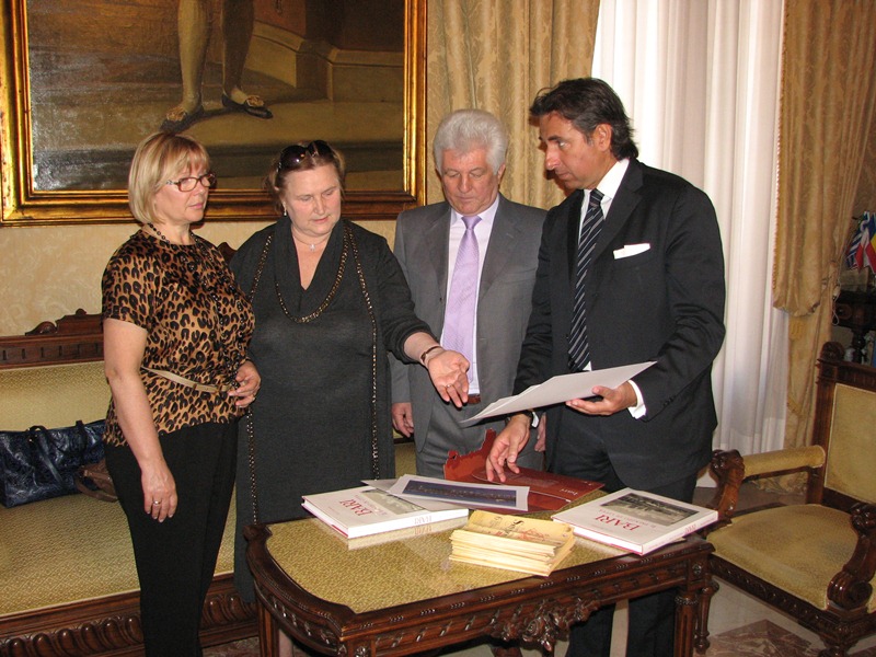 Bari/ Zviozdnyj. Nikolaj Rybkin, il Sindaco della città russa vista la Puglia per la prima&nbsp;volta.