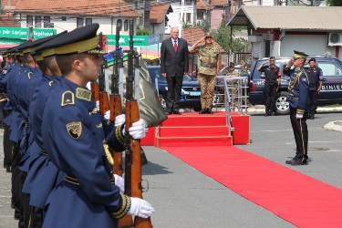 Kosovo/ SMD. Il Capo di Stato Maggiore della Difesa, Gen. Biagio Abrate, in visita al Contingente&nbsp;Italiano.