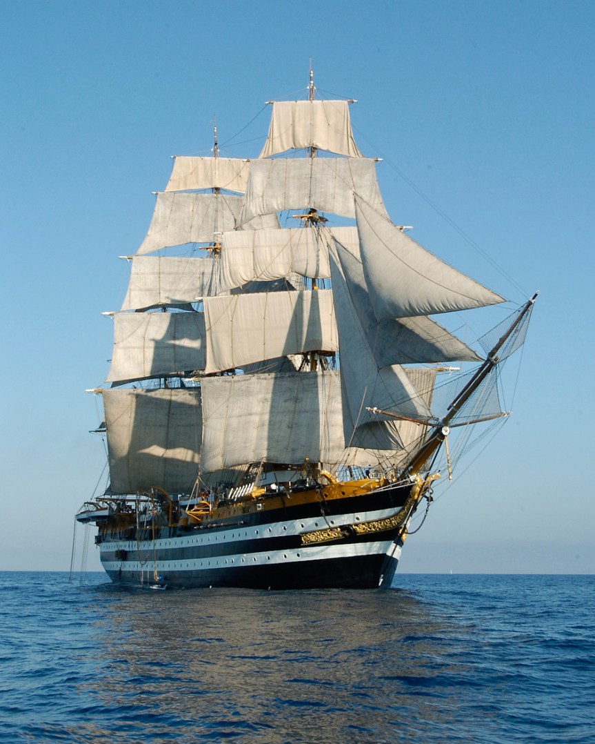 Opinioni/ Marco Mussetta. La storia di nave scuola “Amerigo&nbsp;Vespucci”