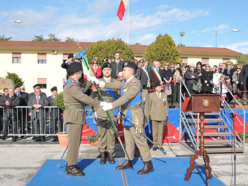 Cordenons (PN)/ 132° Reggimento Carri. Cerimonia di avvicendamento del&nbsp;Comandante