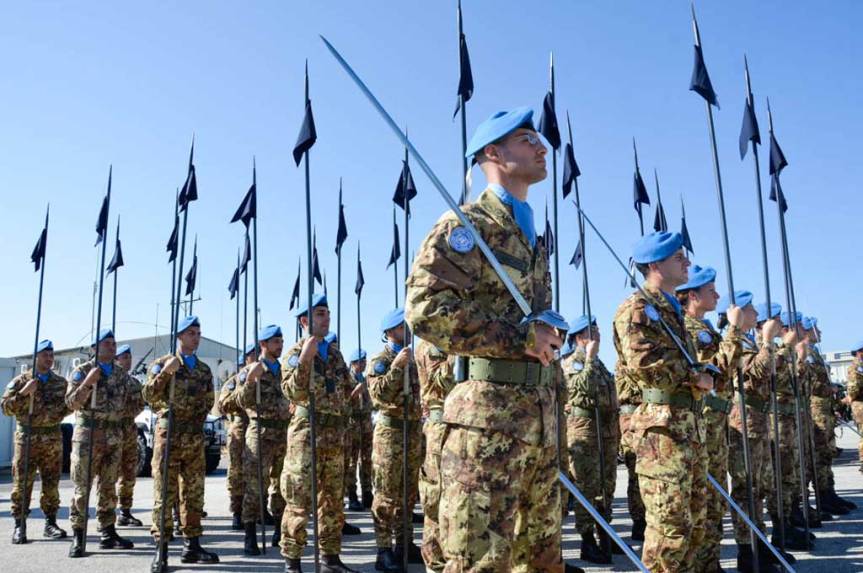 Libano/ Shama, Base “Millevoi”. Passaggio di&nbsp;testimone