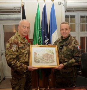 Kabul, Afghanistan. 22 January 2013. ISAF Chief of Staff handover/takeover ceremony