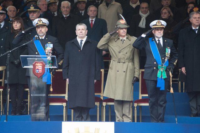 Roma/ SMMM.Il Gen. Abrate alla cerimonia del cambio del Capo di Stato Maggiore della Marina&nbsp;Militare