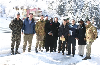 Kosovo/ Camp Sparta “Visoki”. Il 9° Reggimento Fanteria “Bari” ospita il Regional Inter-Agencies&nbsp;Meeting