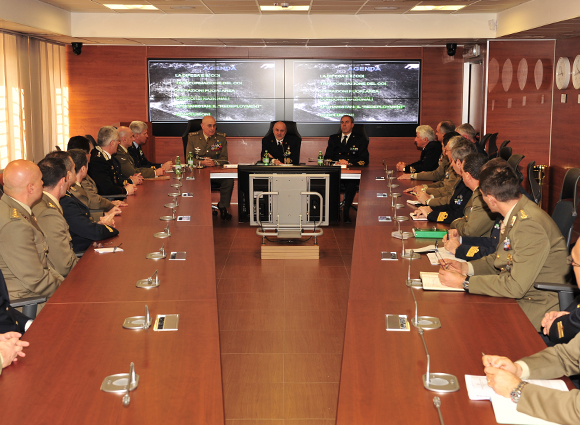 Roma/ SMD. L’Amm. Binelli Mantelli in visita al Comando Operativo di Vertice Interforze e al Comando interforze per le Operazioni delle Forze&nbsp;Speciali