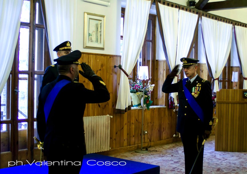 Monte Scuro/ Calabria. Cambio tra comandanti al Distaccamento&nbsp;Aeronautico
