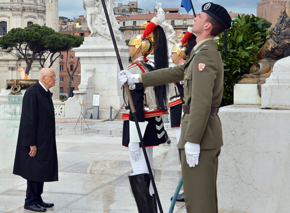 Roma/ Il Capo dello Stato all’Altare della&nbsp;Patria