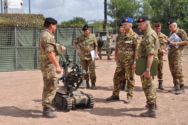 Roma/ Il Comandante delle Forze Operative Terrestri all’Esercitazione “Smart Shield&nbsp;2013”