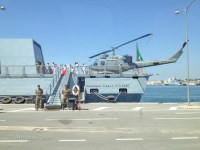 Elicottero a bordo di Nave "Comandante Cigala Fulgosi"