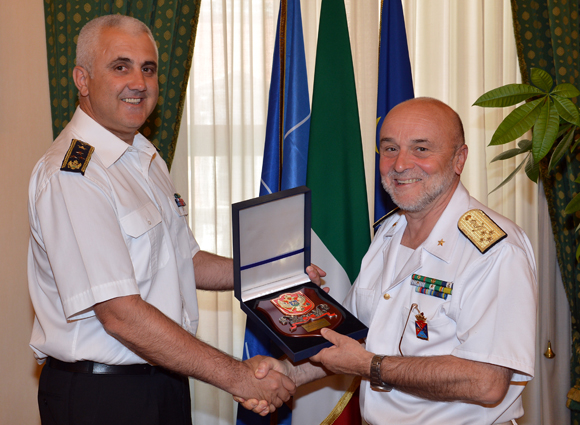 Roma/ SMD. L’Ammiraglio Binelli Mantelli incontra il suo omologo del&nbsp;Montenegro
