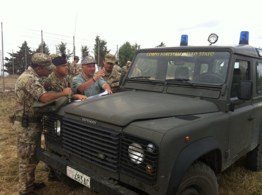 Bari/ Bosco Povera vita. Uomini della Brigata “Pinerolo” impiegati nel servizio&nbsp;antincendio