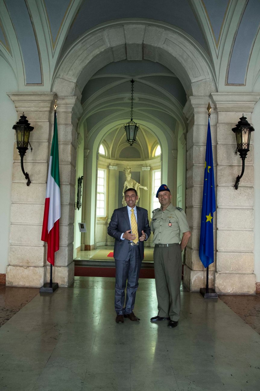 Verona/ COMFOTER. L’On. D’Arienzo in visita dal Comandante Gen. C.A. Roberto&nbsp;Bernardini