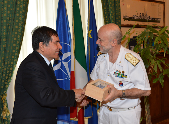 ROMA/ Palazzo Caprara. L’Ambasciatore afgano in Italia in visita allo Stato Maggiore della&nbsp;Difesa