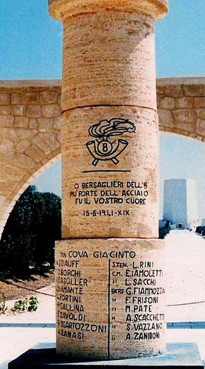 Bari/ Pellegrinaggio ANB al Sacrario Militare dei Caduti di&nbsp;Oltremare