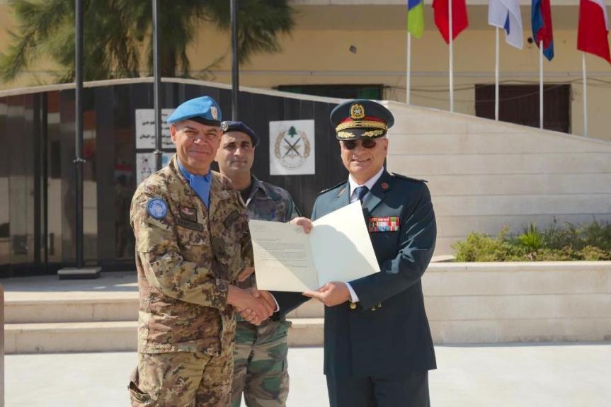 Libano/ Shama. Le Forze Armate Libanesi esprimono apprezzamento per il lavoro dei “Caschi Blu”&nbsp;italiani