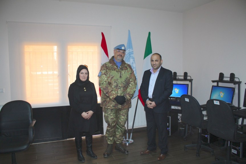 Libano/ Shama. Attività CIMIC nel settore&nbsp;Italiano