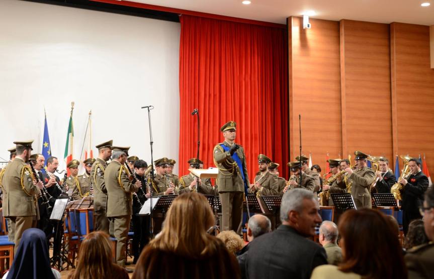 Bari/ CRI. Inaugurazione della Banda Musicale presso la Scuola Allievi della Guardia di&nbsp;Finanza.