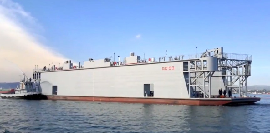 Marina Militare/ Mezzi. Il bacino Go59 arriva ad&nbsp;Augusta