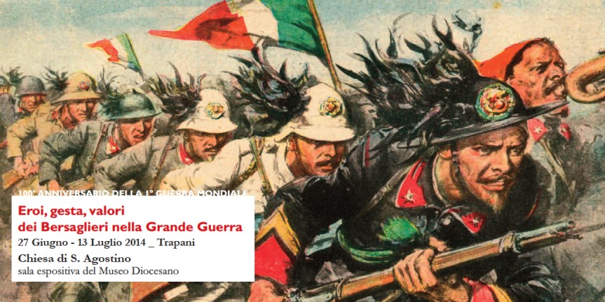 Trapani/ Invito a Palazzo Senatorio. “Eroi, valori, gesta dei bersaglieri nella grande guerra”, a cura del Sesto&nbsp;Bersaglieri