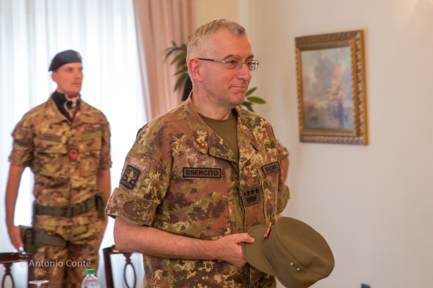 San Giorgio a Cremano/ Operazione “Terra dei Fuochi”. Dichiarazioni del Capo di Stato Maggiore&nbsp;Esercito