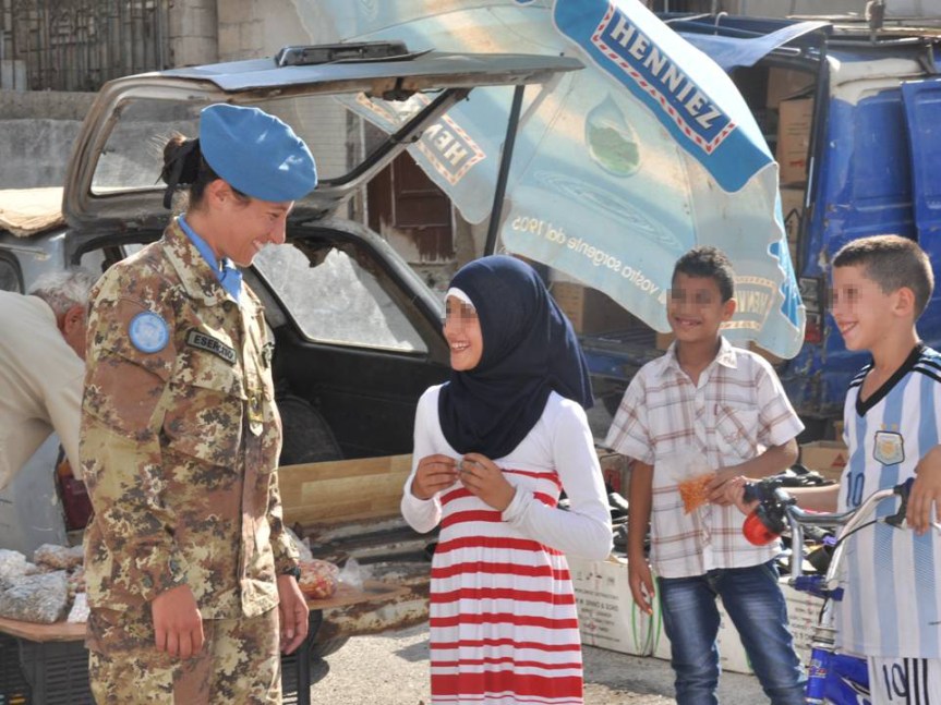 Libano/ UNIFIL Sector West. I caschi blu operativi nel programma “Market&nbsp;Walks”