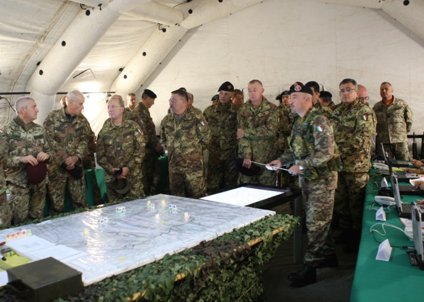 Monte Romano/ Il Generale Primicerj alle Esercitazioni “Civetta” e “Galileo&nbsp;2”