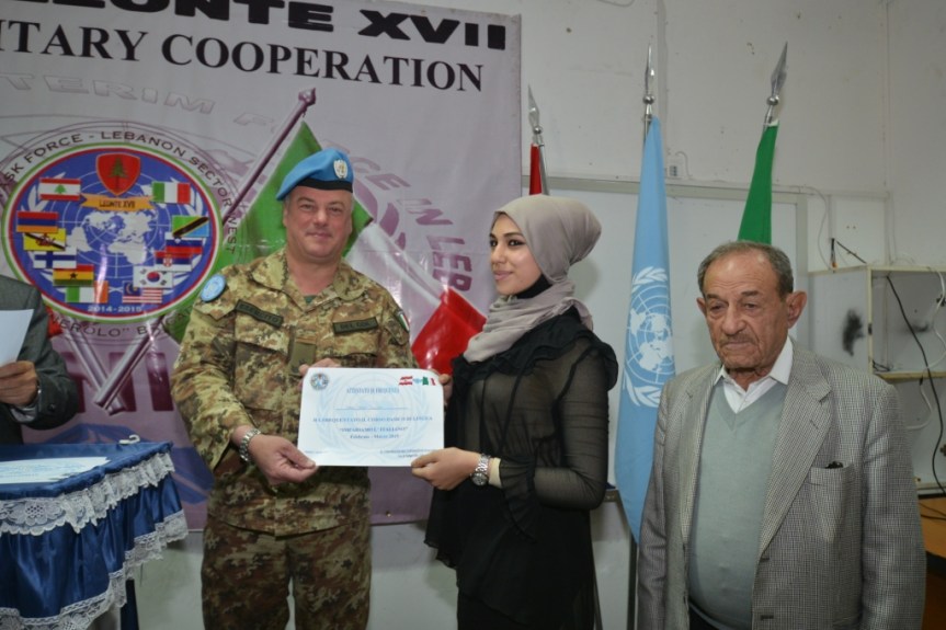 Libano/ Tiro. Presso l’Università locale si è concluso il corso di Lingua&nbsp;Italiana