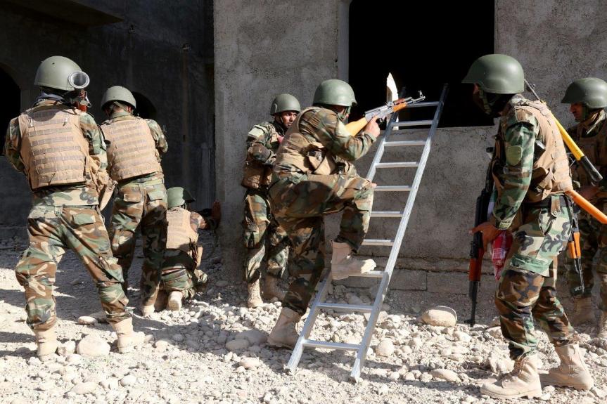 Kurdistan iracheno/ Erbil. Concluso dagli istruttori italiani un ciclo addestrativo per le Forze di Sicurezza&nbsp;Curde