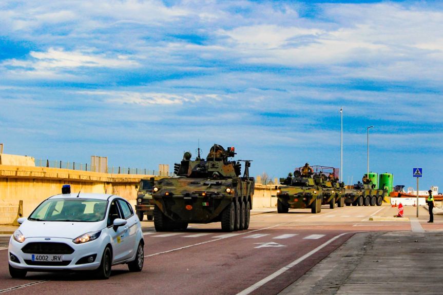 Bari/ Brigata Pinerolo. L’Esercito Italiano impegnato in Spagna con circa 450&nbsp;militari