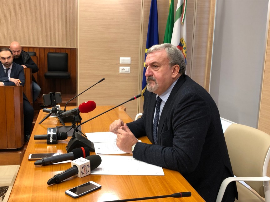 Foggia/  Emiliano con Don Ciotti a Foggia alla manifestazione di Libera contro la&nbsp;mafia