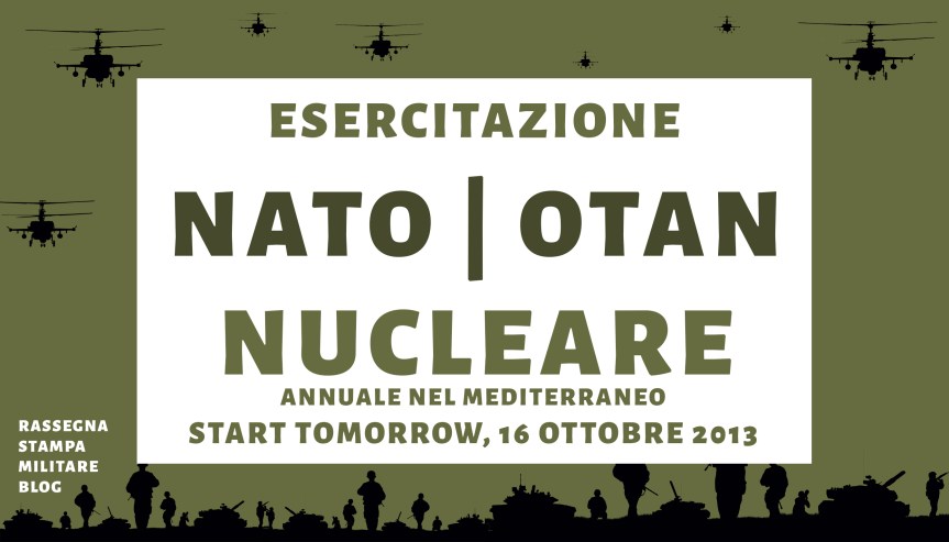 Report sul meet NATO e avvio dell’Esercitazione nel&nbsp;Mediterraneo